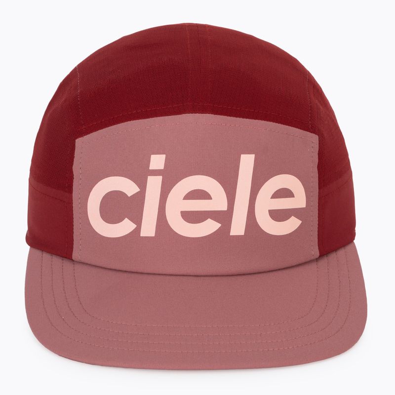 Kšiltovka Ciele Athletics GOCap Comp Century deco rose/merlot  2