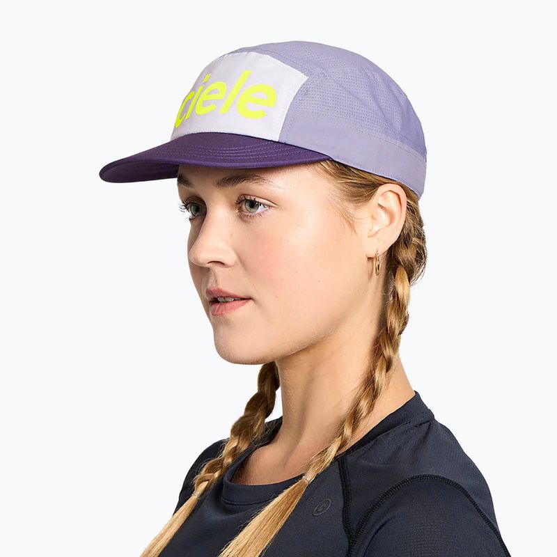 Kšiltovka Ciele Athletics GOCap Comp Century misty life/light grape  5