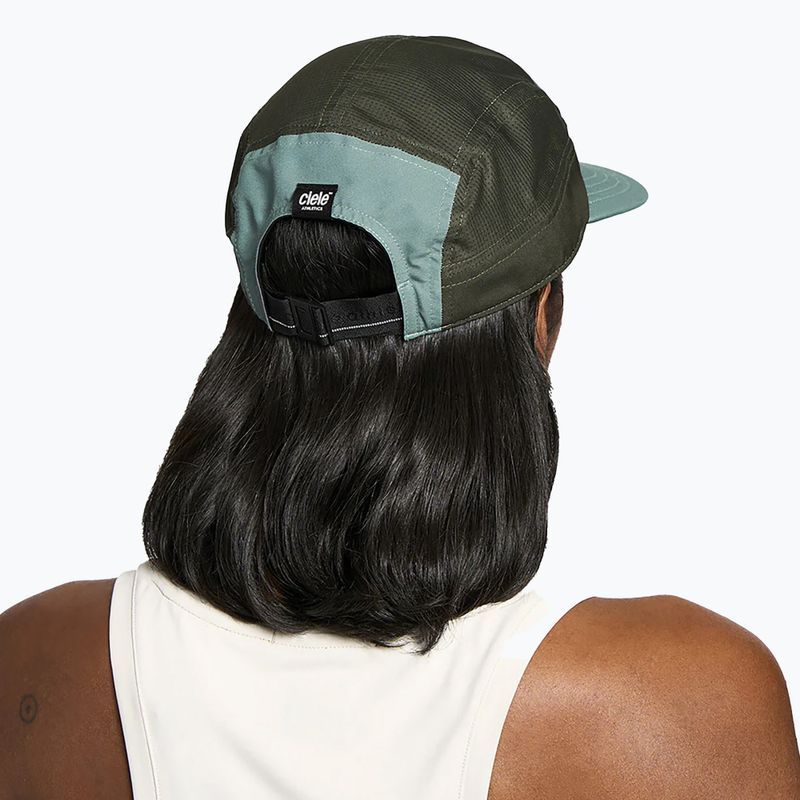 Kšiltovka Ciele Athletics GOCap Comp Century silver pine/seaweed baseball cap 6