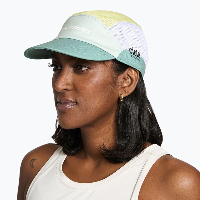 Kšiltovka Ciele Athletics FSTCap SC Field Iconic SL dusty turquoise/glade 6