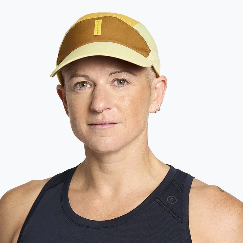 Kšiltovka Ciele Athletics FSTCap SC Comp IconicVC dark ochre/sulfur 4