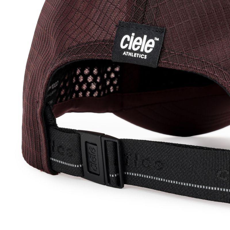 Kšiltovka Ciele Athletics TRLCap SC Comp Onehundred dark wine red 4