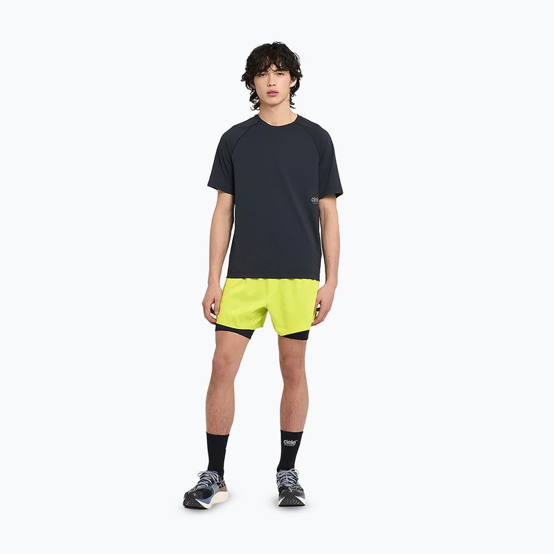 Pánské běžecké šortky Ciele Athletics DLY 5" Long Brief lime green 2