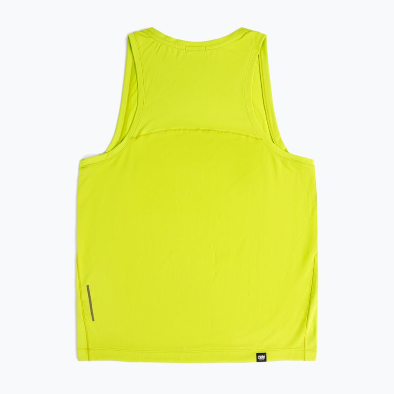 Pánské běžecké tričko Ciele Athletics DLY Singlet lime green 2