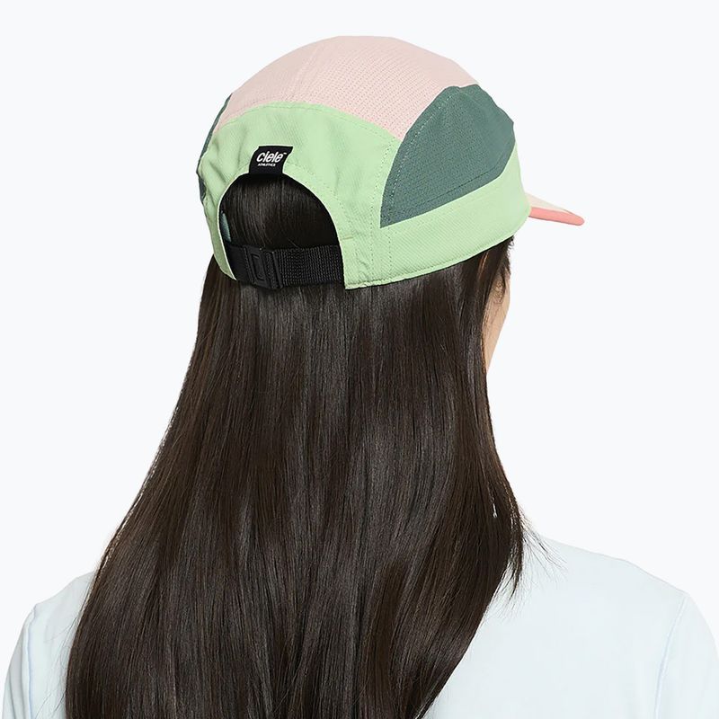 Kšiltovka Ciele Athletics GOCap Field IconicBar pistachio/silver pine 5