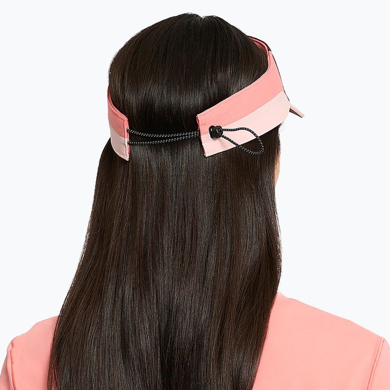 Běžecká čepice Ciele Athletics FSTVisor SC Comp IconicVC dark wine red/blossom 5