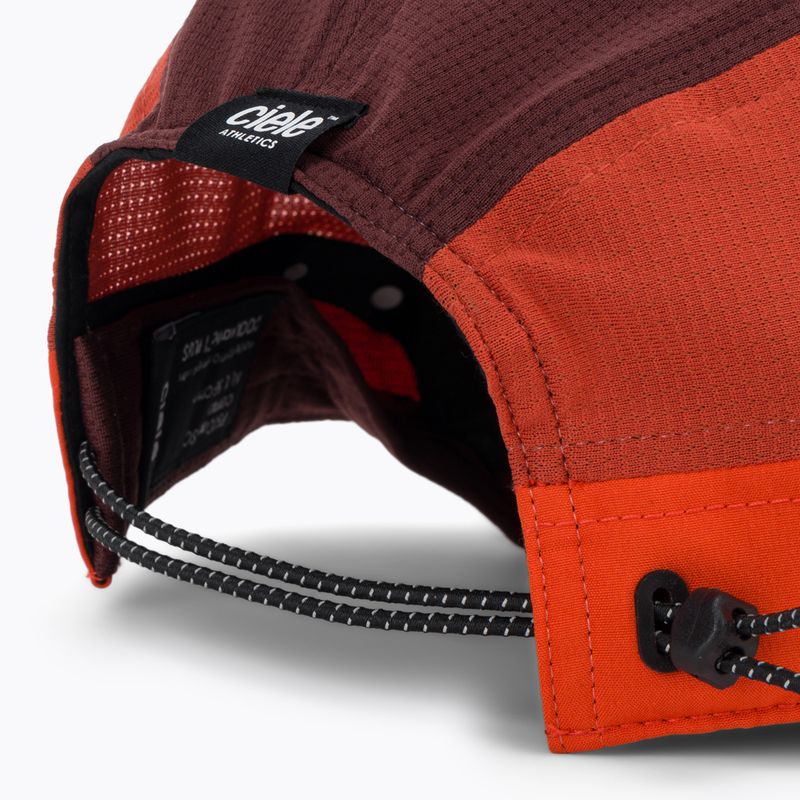 Kšiltovka Ciele Athletics FSTCap SC Comp IconicVC crimson red/glade 4