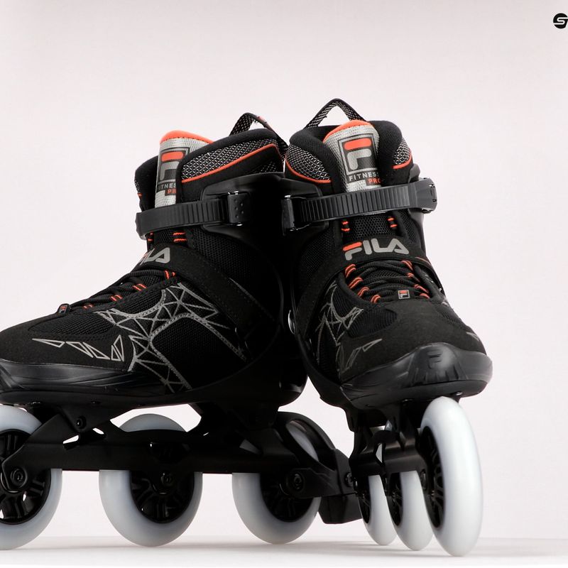 Pánské kolečkové brusle FILA Legacy Pro 100 black/red 9