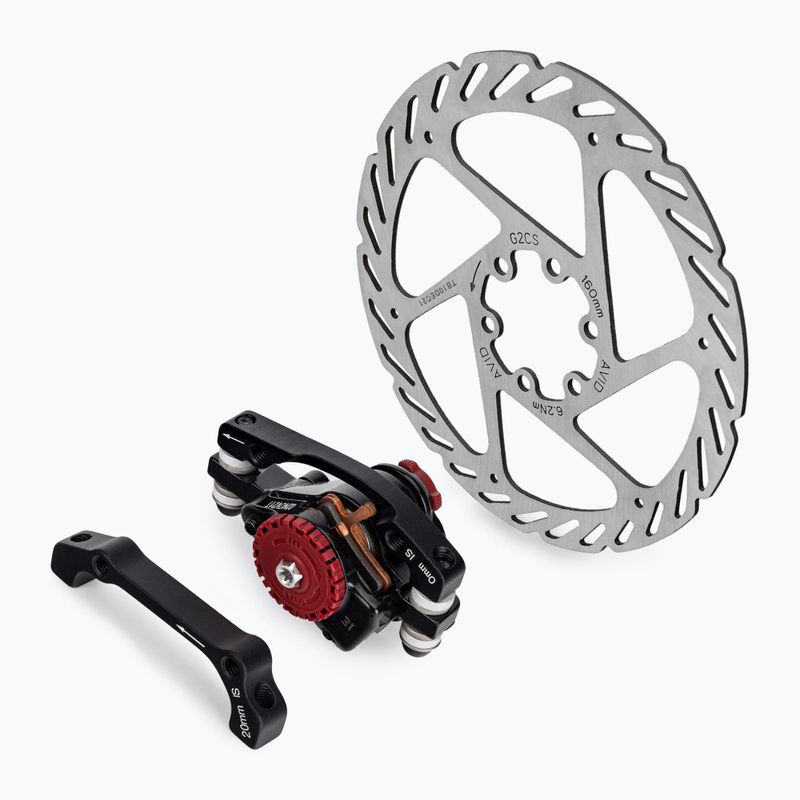 Mechanické kotoučové brzdy AVID 11A BB7 MTB FR/RR 160 IS 160G2 set 00.5016.166.010