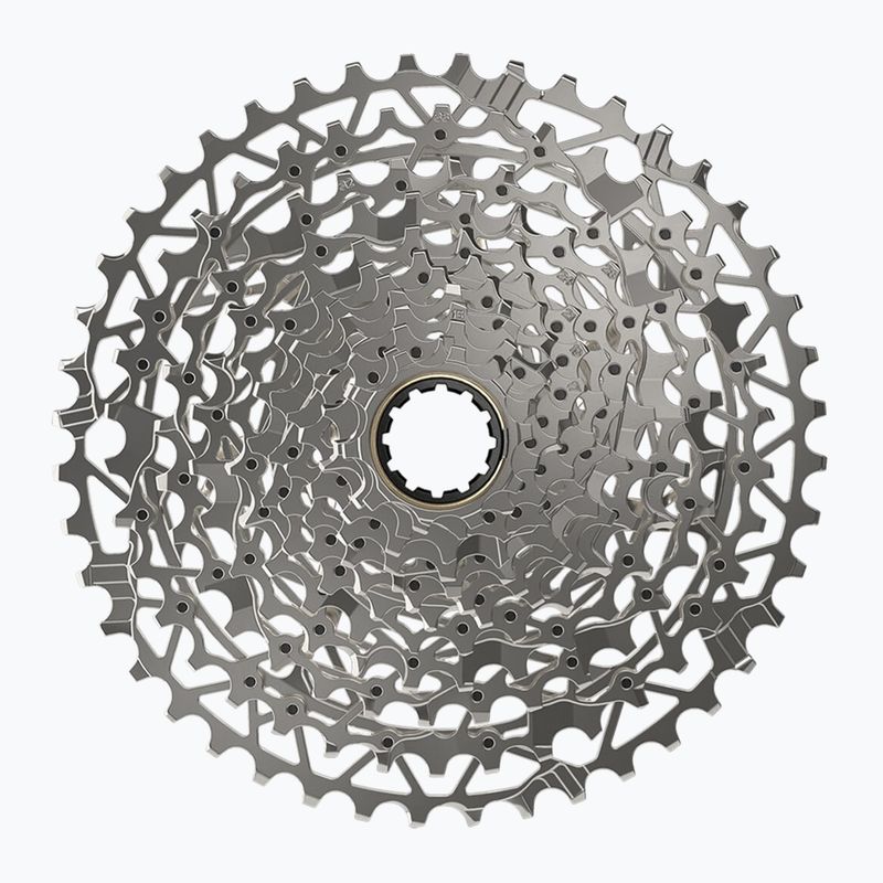 Cyklistická kazeta SRAM AM CS XG 1251 D1 XPLR 12rz 10-44T silver