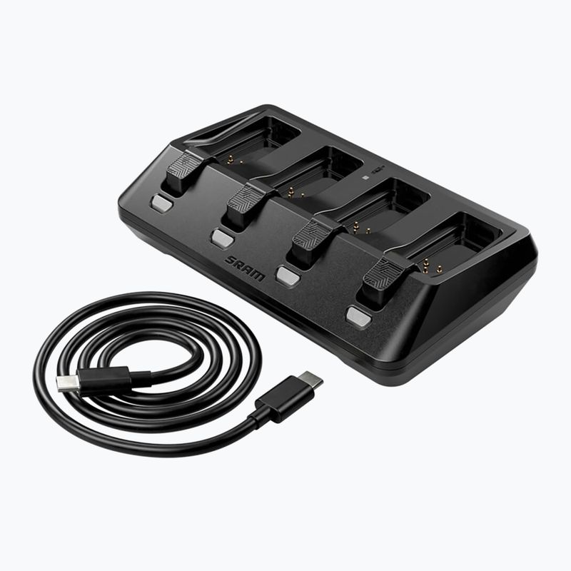 Nabíječka baterií SRAM AM Axs Battery 4-Ports Charger And Cord  2