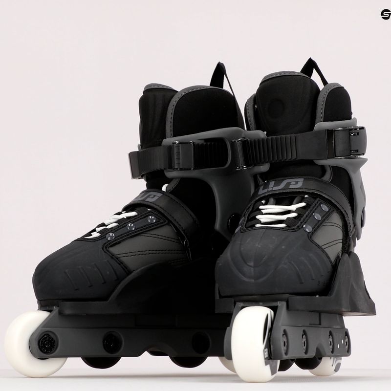 Dětské kartáče Powerslide Transformer black-grey 700350 12
