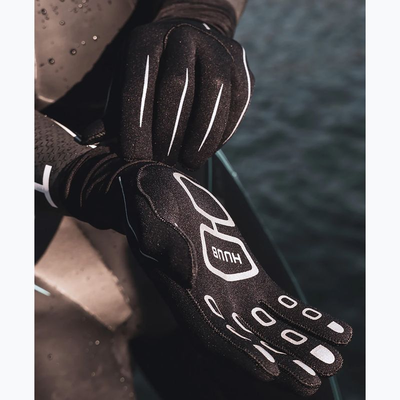 Neoprenové rukavice  HUUB Swim Gloves black/grey 6