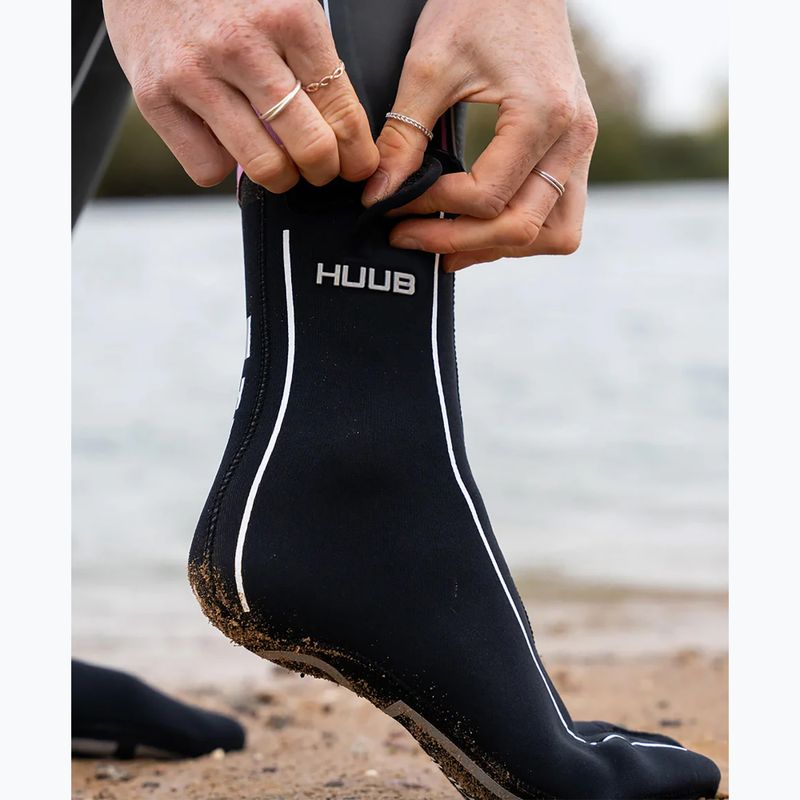 Neoprenové ponožky HUUB Swim Socks black/grey 10