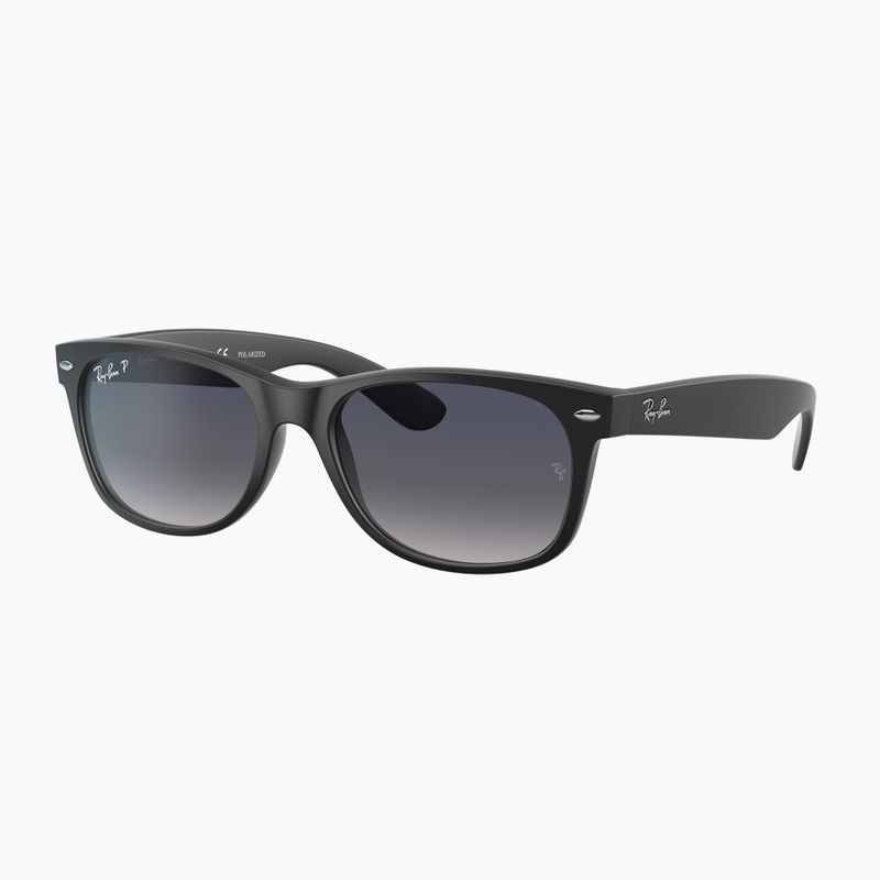 Sluneční brýle Ray-Ban New Wayfarer Classic black matte/blue gradient 4