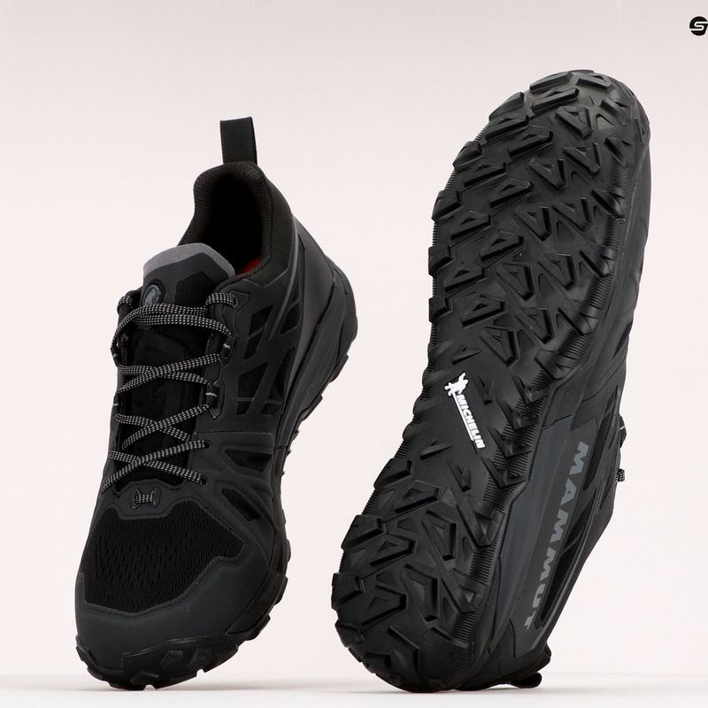 Pánské turistické boty MAMMUT Saentis Low GTX černé 9