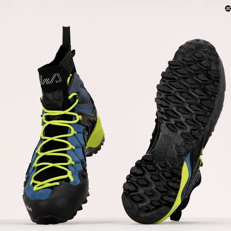 Pánská přístupová obuv Salewa Wildfire Edge Mid GTX modrá 00-0000061350 11