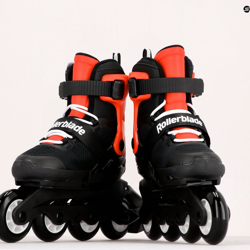 Rollerblade Microblade dětské kolečkové brusle černé 7957200741 7