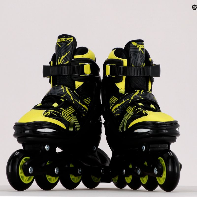 Dětské kolečkové brusle Roces Jokey 3.0 Boy black/lime 9