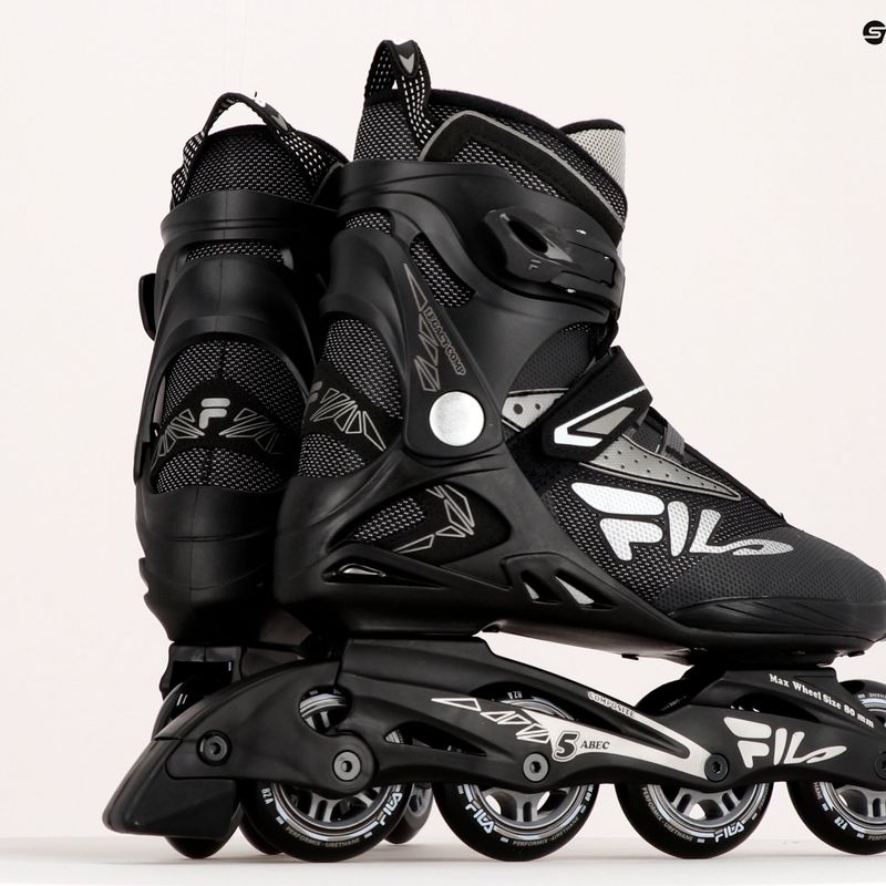 Pánské kolečkové brusle FILA Legacy Comp black/grey 9