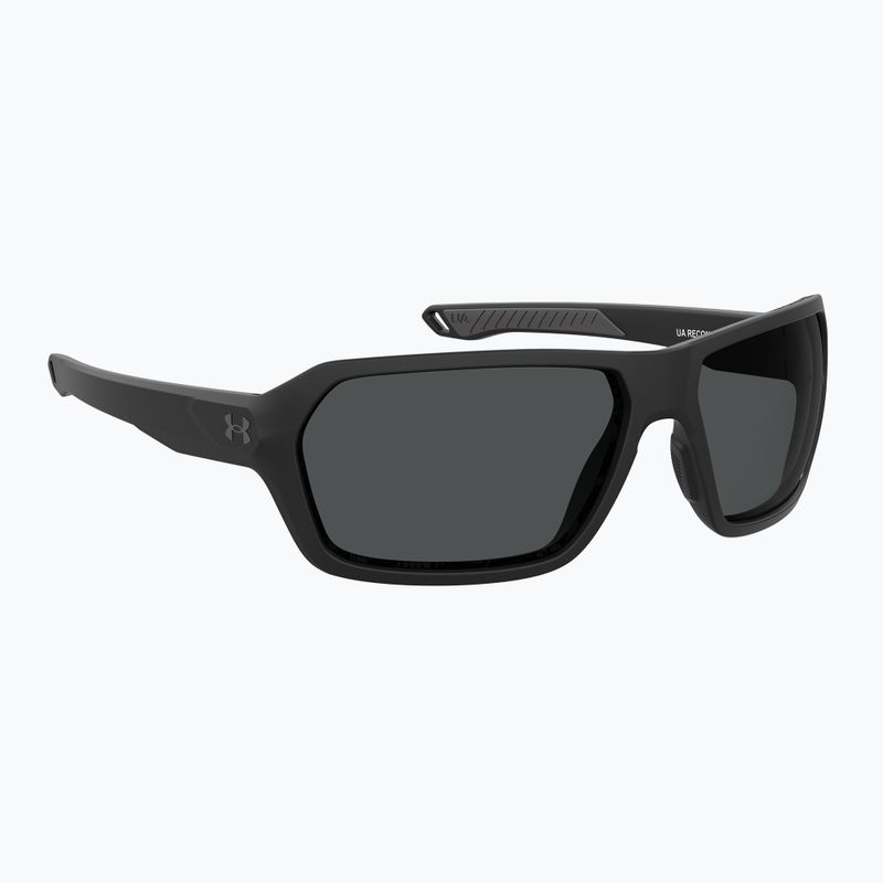 Pánské sluneční brýle Under Armour Recon matte black/grey oleophobic