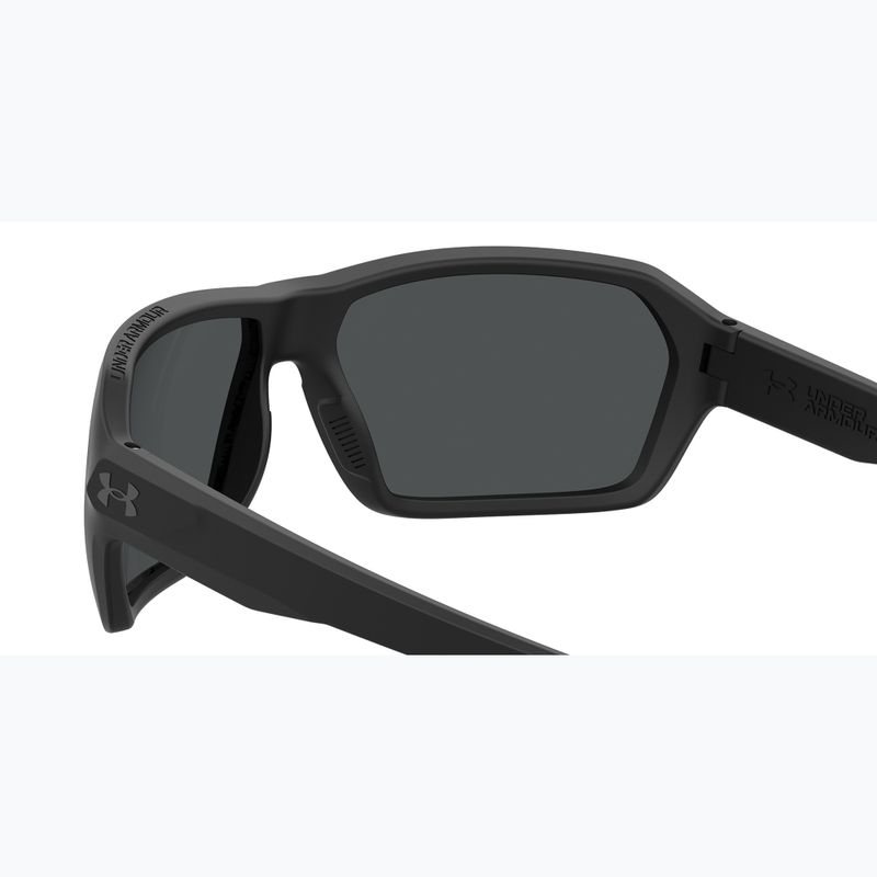 Pánské sluneční brýle Under Armour Recon matte black/grey oleophobic 6