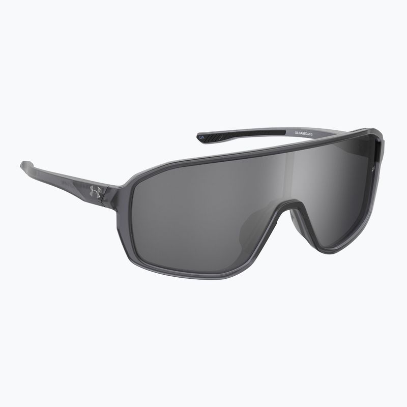 Pánské sluneční brýle Under Armour Gameday/G S3 crystal grey/silver oleophobic