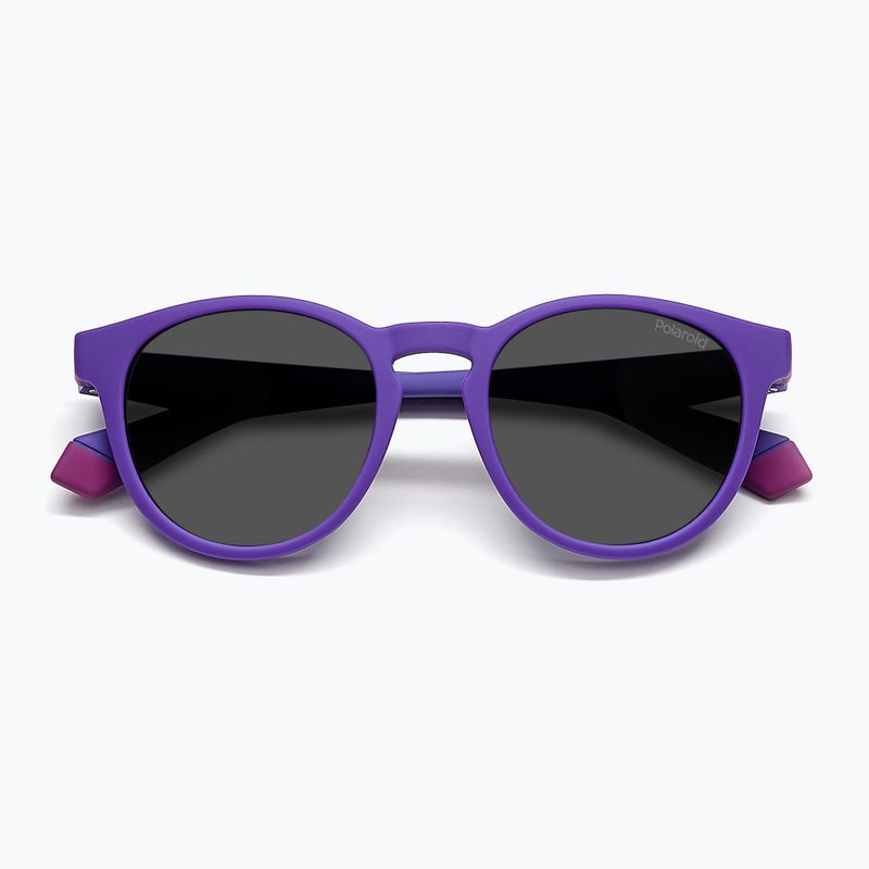 Dětské sluneční brýle Polaroid PLD 8048/S lilac violet/grey polarized 4