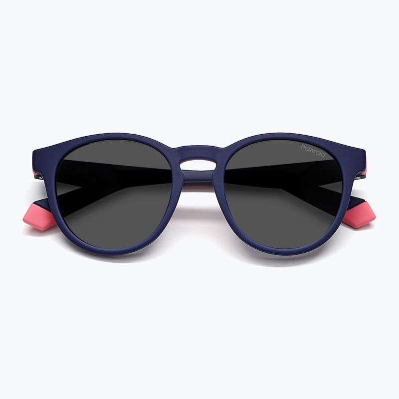Dětské sluneční brýle Polaroid PLD 8048/S blue pink/grey polarized 4