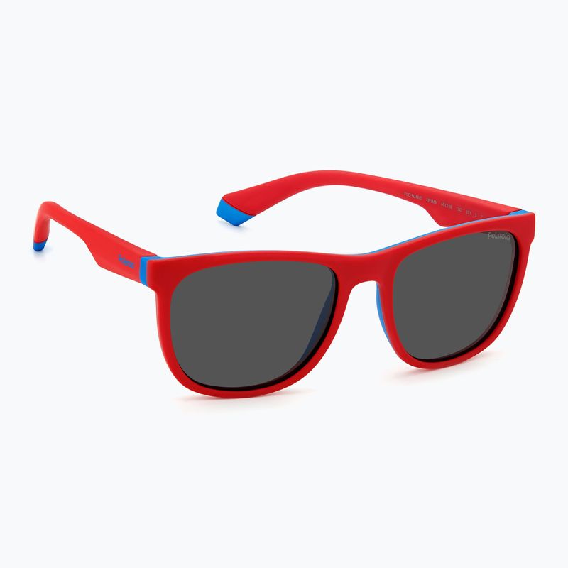 Dětské sluneční brýle Polaroid PLD 8049/S red blue/grey polarized