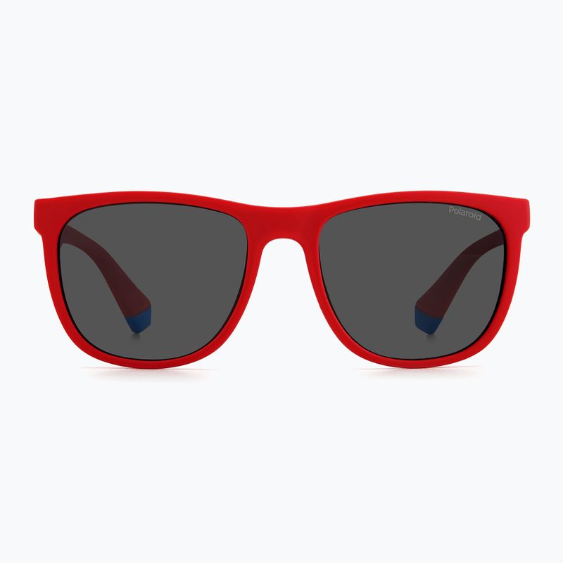 Dětské sluneční brýle Polaroid PLD 8049/S red blue/grey polarized 3