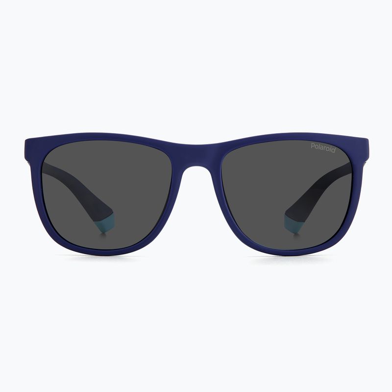 Dětské sluneční brýle Polaroid PLD 8049/S blue azure/grey polarized 3