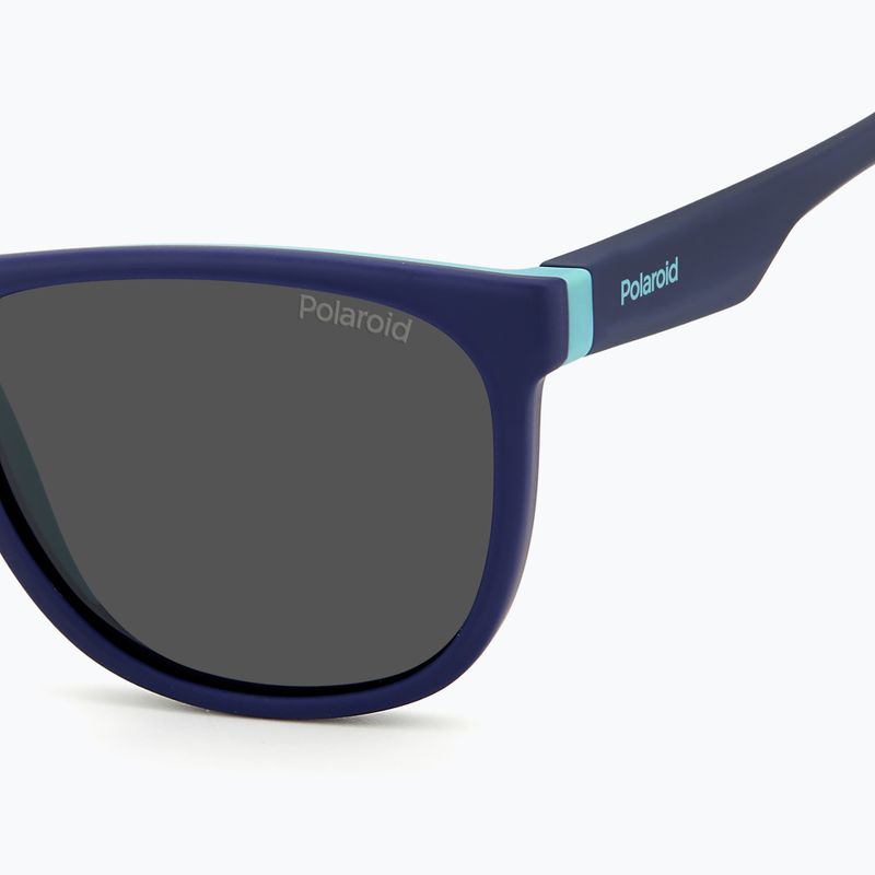 Dětské polarizační brýle Polaroid PLD 8049/S blue azure/grey 5