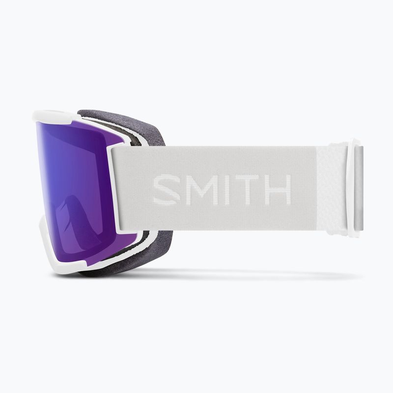 Lyžařské brýle Smith Squad white vapor/chromapop everyday violet mirror/clear 4