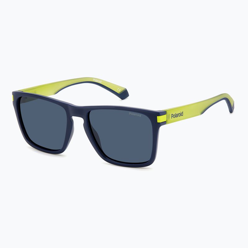 Sluneční brýle Polaroid PLD 2139/S matte blue/blue polarized 2