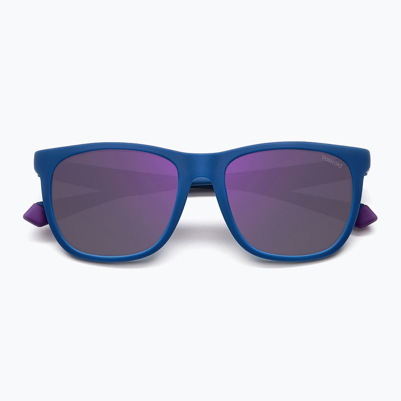 Sluneční brýle Polaroid PLD 2140/S matte blue violet/violet mirror polarized 3
