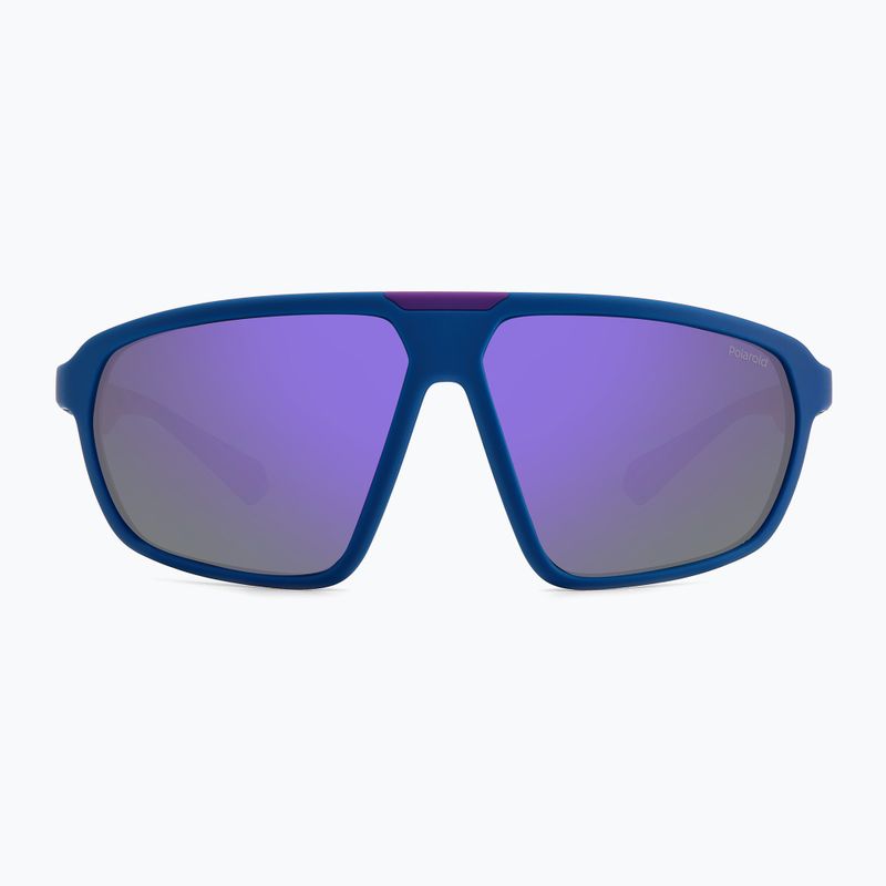 Sluneční brýle Polaroid PLD 2142/S semi matt blue violet azure/violet mirror polarized 3