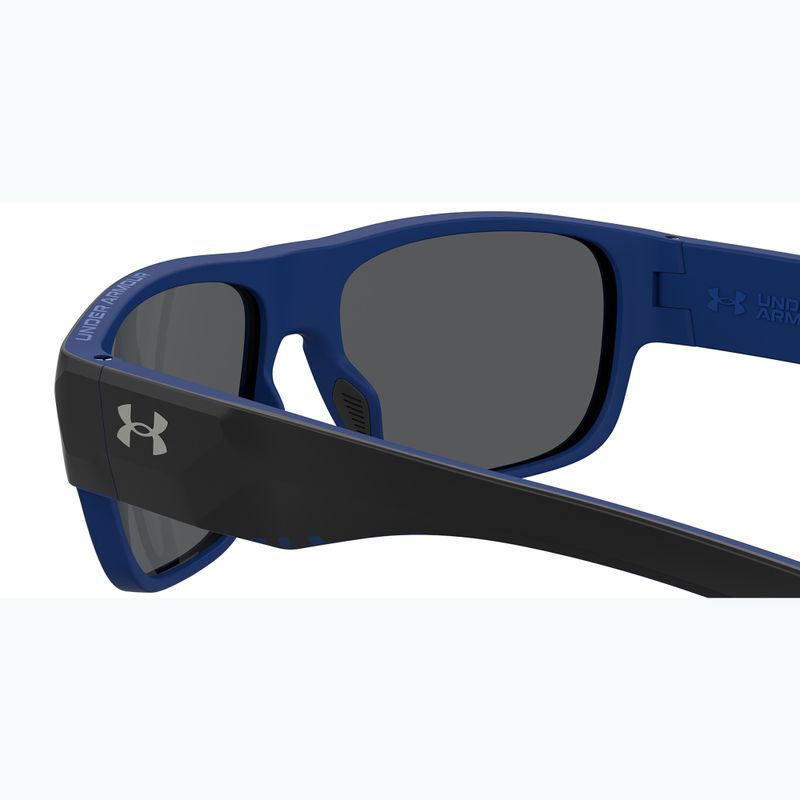 Pánské sluneční brýle Under Armour Scorcher matte black blue/blu sky mirror 6