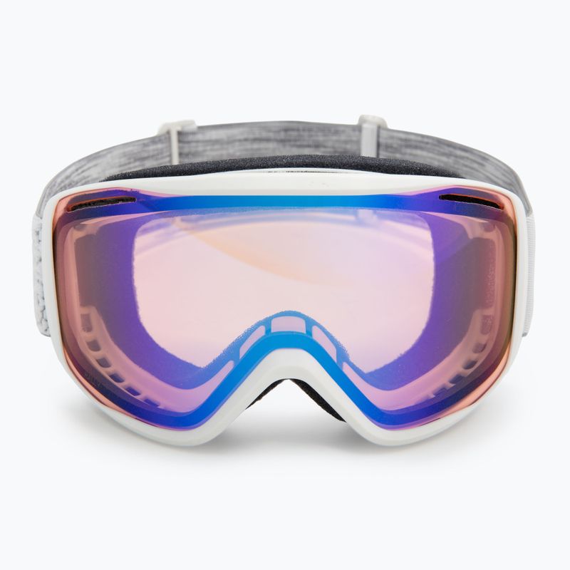 Lyžařské brýle Smith Rally white chunky knit/blue sensor mirror 2