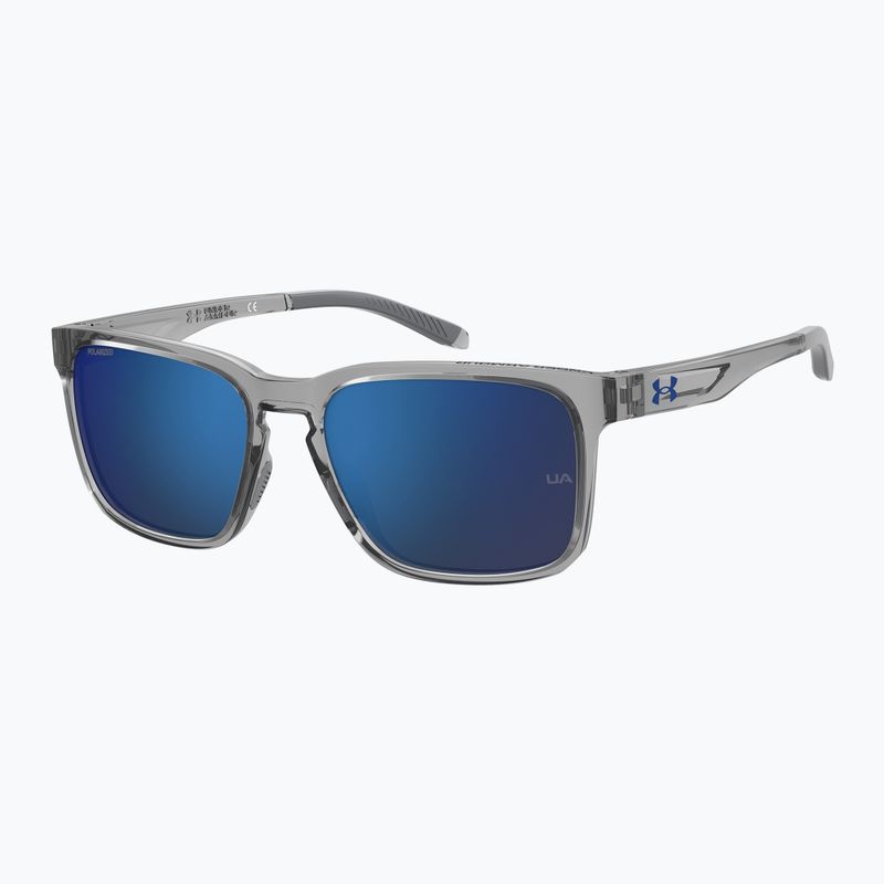 Pánské sluneční brýle Under Armour Assist 2 grey blue/grey blue multilayer polarized 2