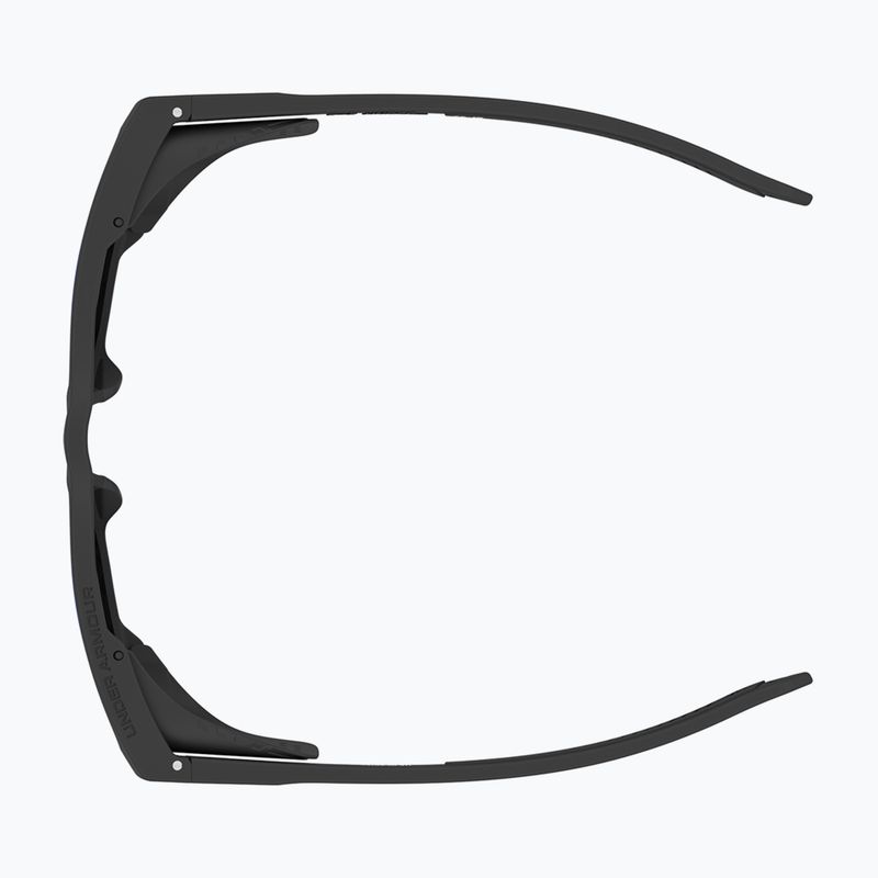 Pánské sluneční brýle Under Armour Glacial matte black/grey blue mirror silver polarized o 5