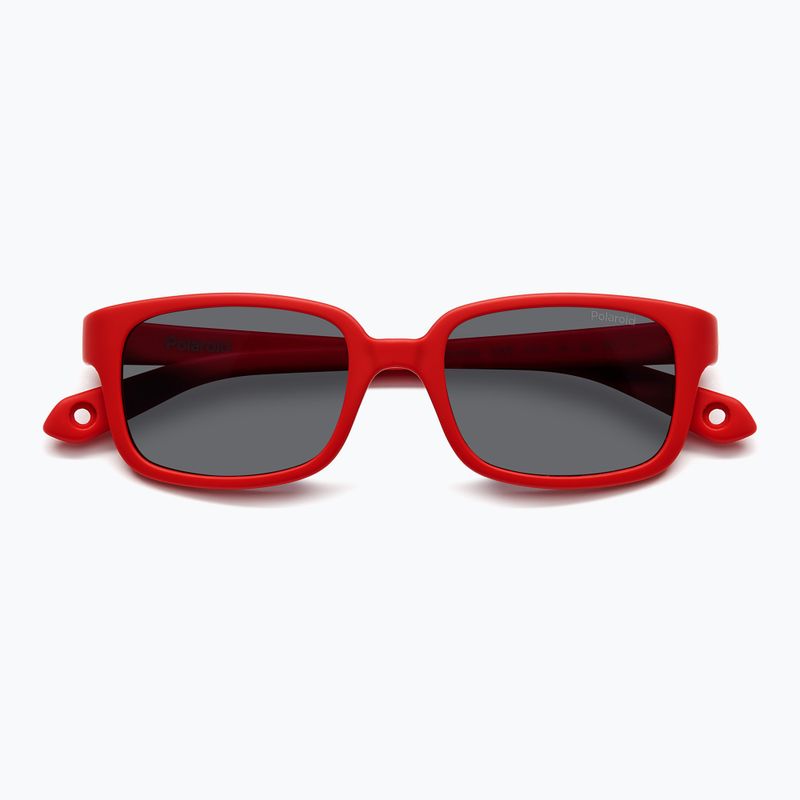 Dětské sluneční brýle Polaroid PLD K008/S matte red/grey polarized 4