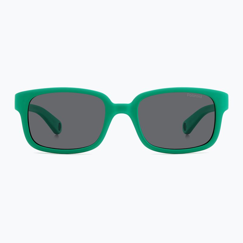 Dětské sluneční brýle Polaroid PLD K008/S matte green/grey polarized 3