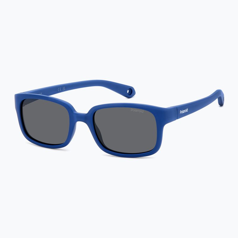Dětské sluneční brýle Polaroid PLD K008/S matte blue/grey polarized 2