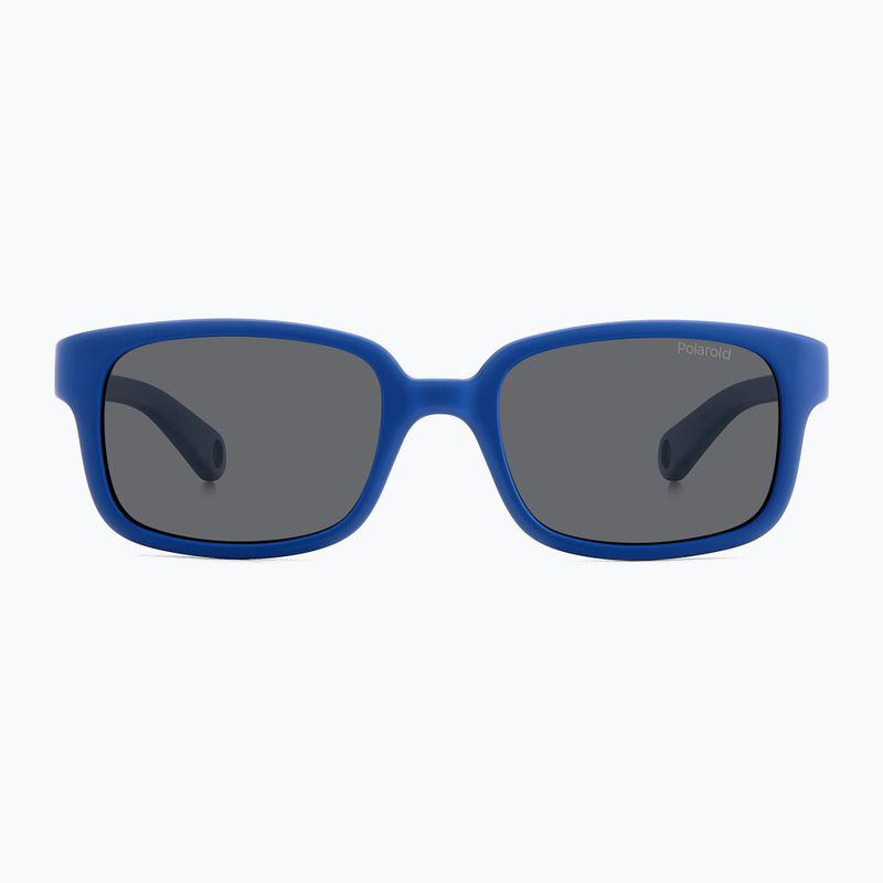 Dětské sluneční brýle Polaroid PLD K008/S matte blue/grey polarized 3
