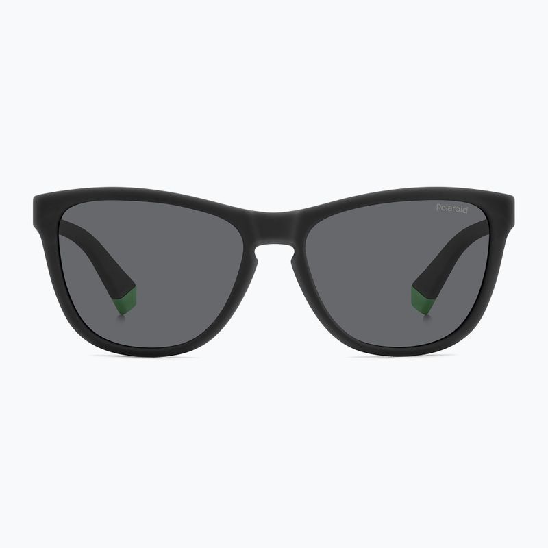 Dětské sluneční brýle Polaroid PLD 8056/S matte black/grey polarized 3