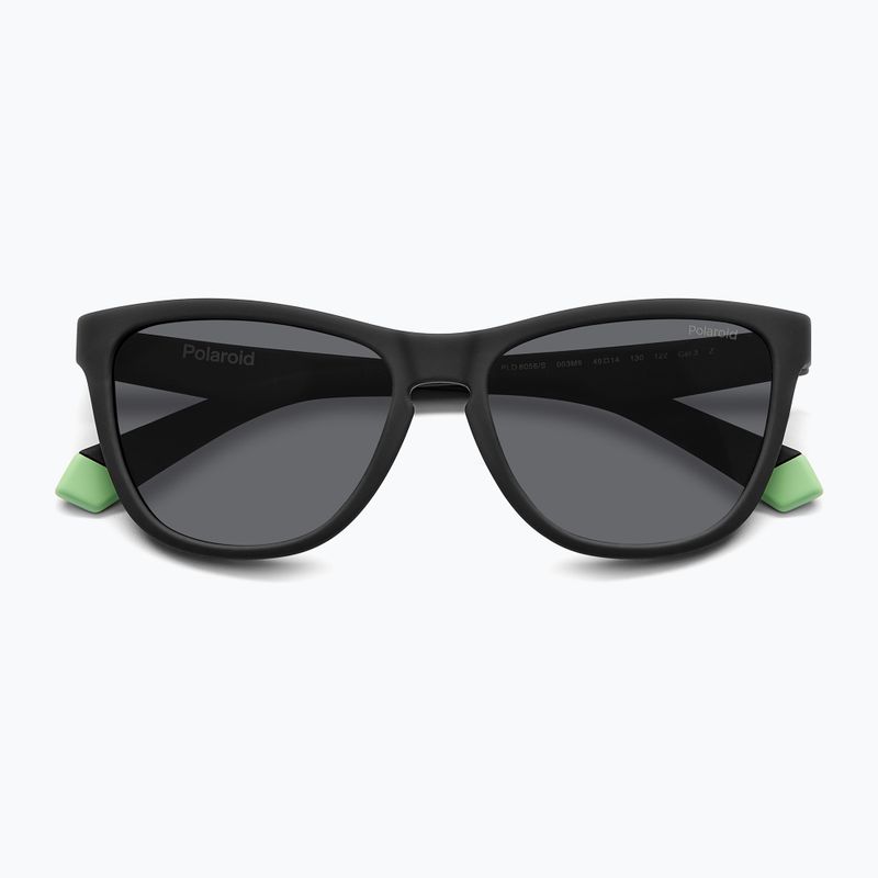 Dětské sluneční brýle Polaroid PLD 8056/S matte black/grey polarized 4
