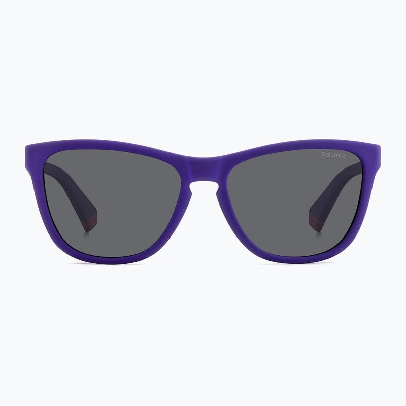 Dětské sluneční brýle Polaroid PLD 8056/S matte violet/grey polarized 3
