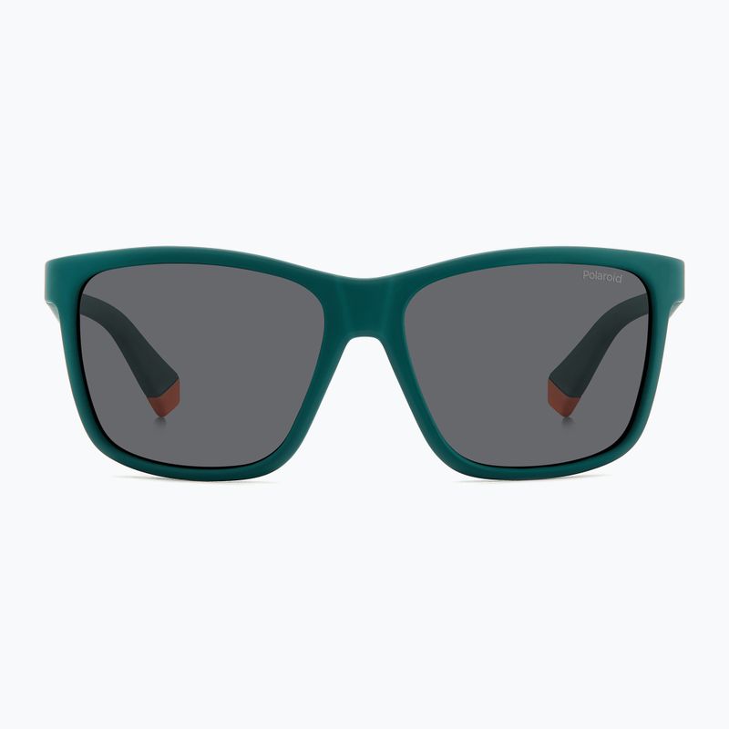 Dětské sluneční brýle Polaroid PLD 8057/S matte green/grey polarized 3