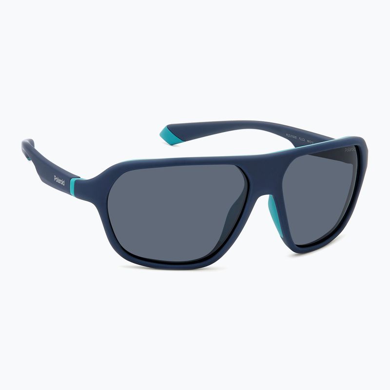 Sluneční brýle Polaroid PLD 2152/S matte blue/blue polarized